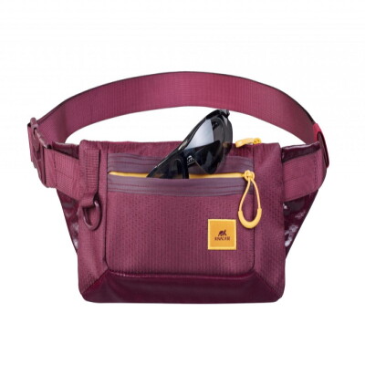 RivaCase 5311 Dijon burgundy red Waist bag for mobile devices Τσάντα μέσης Μπορντώ